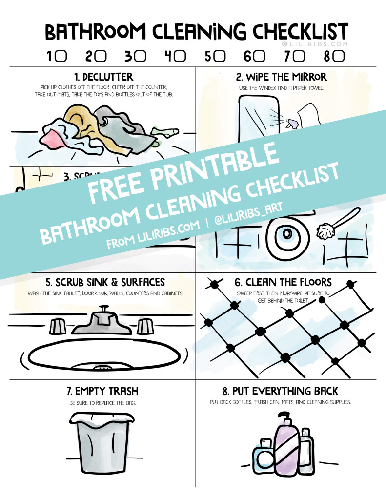 bathroom cleaning chart free-01